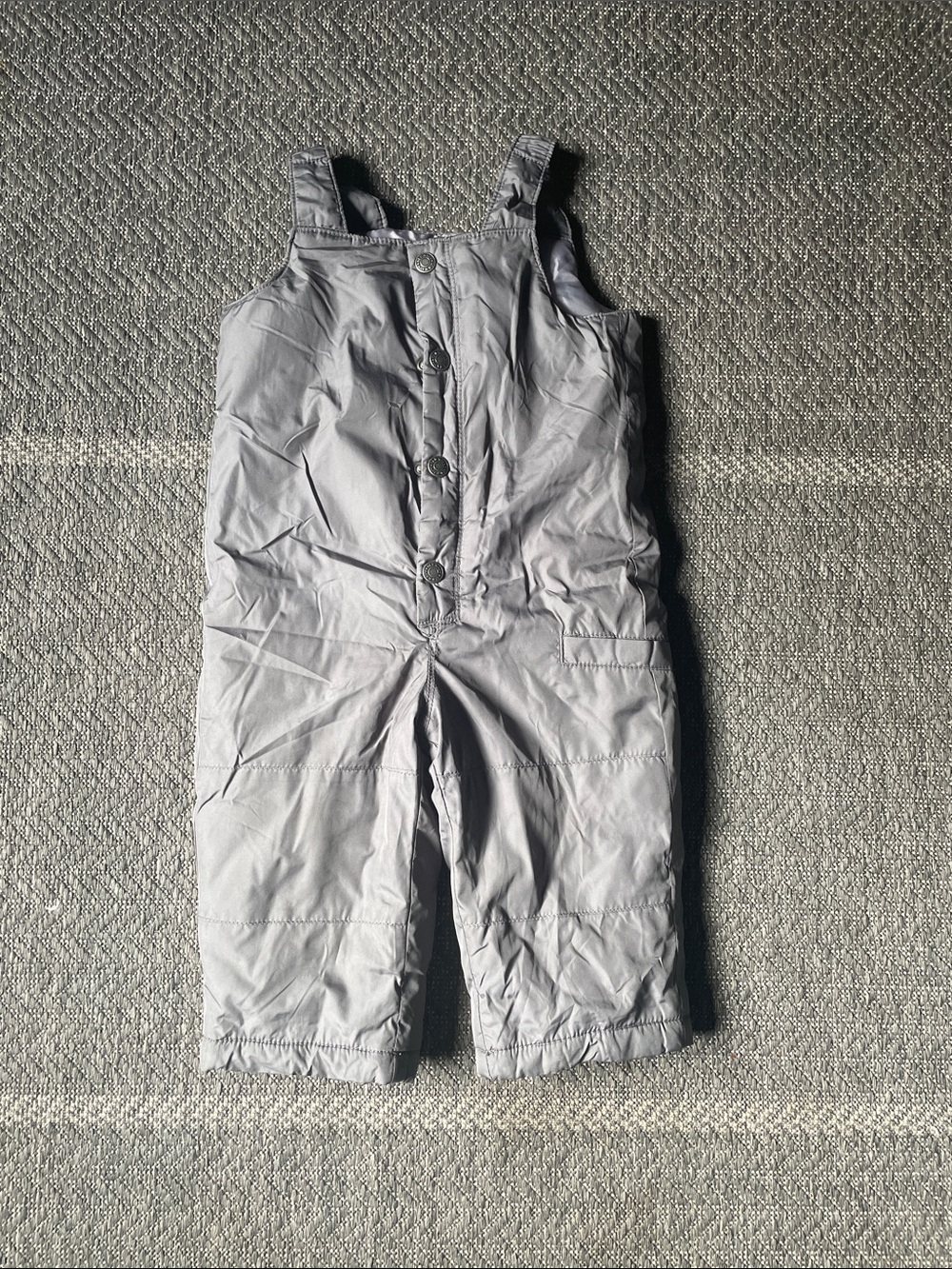 Old Navy Gray Kids Snow Overalls pants
